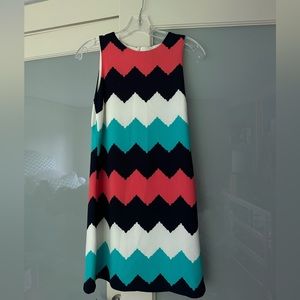 Zig zag dress fun colors